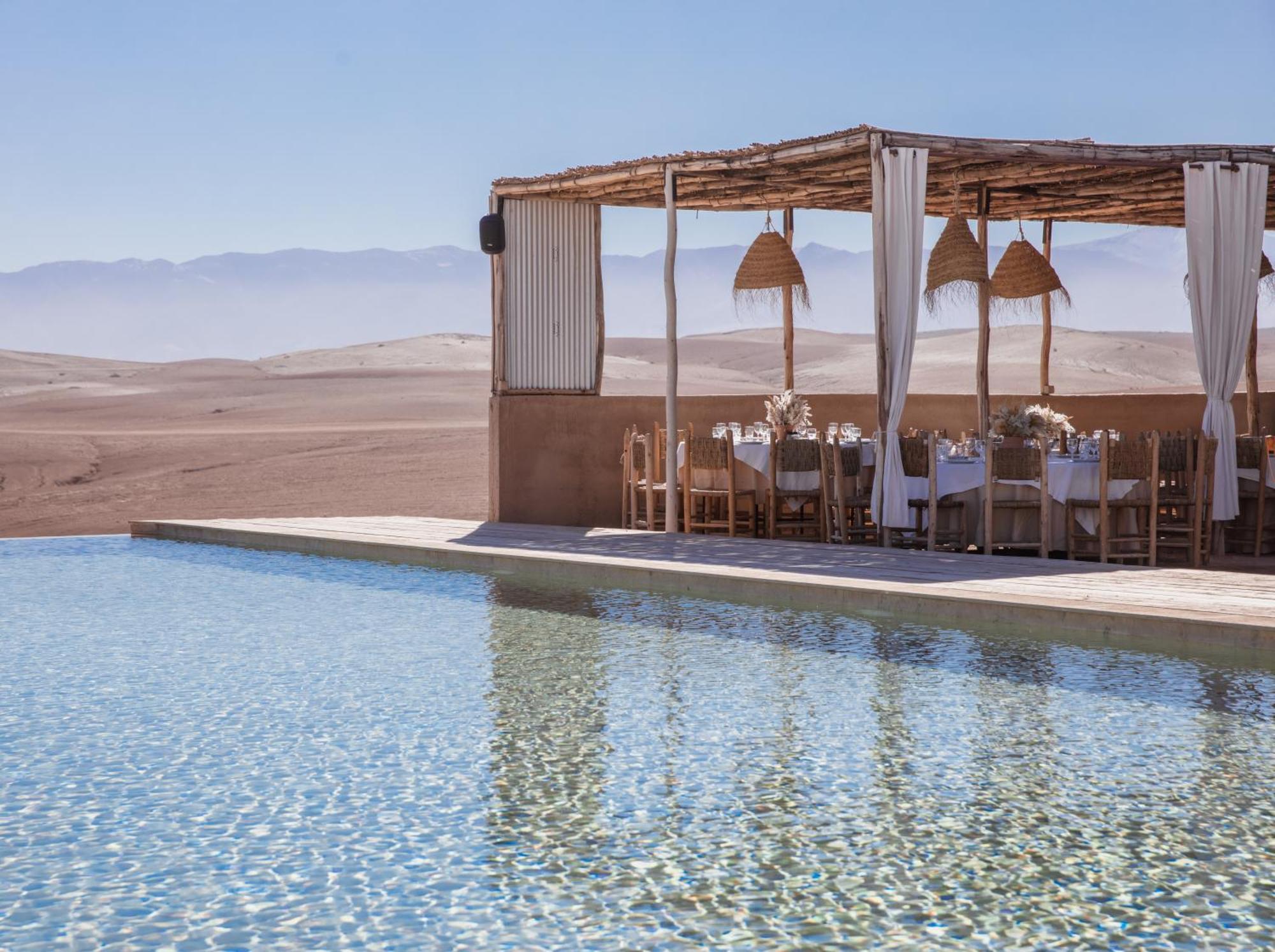 Les Terrasses D'Agafay Hotel El Karia Eksteriør billede