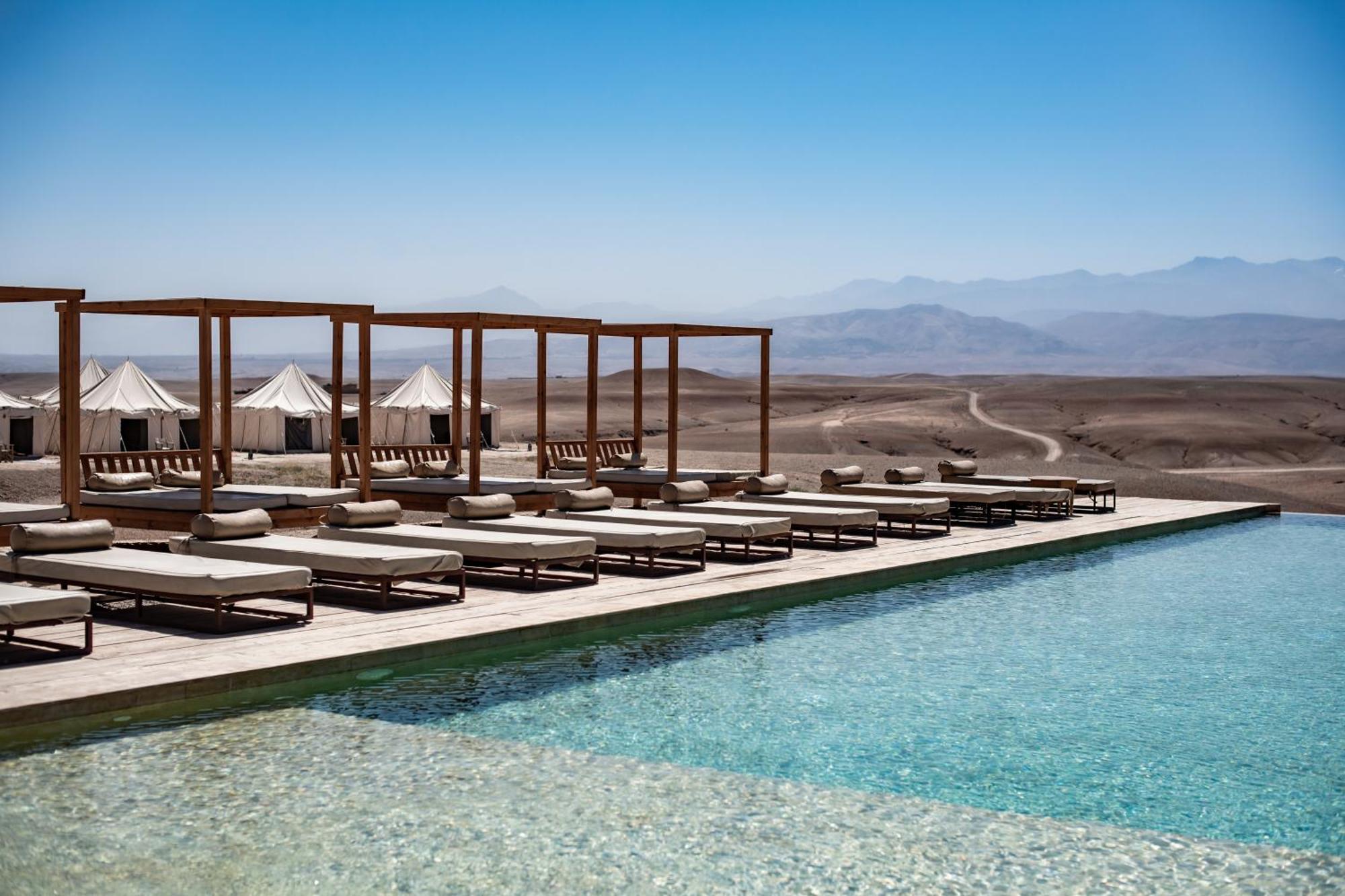 Les Terrasses D'Agafay Hotel El Karia Eksteriør billede